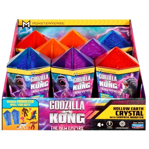 Godzilla x Kong: The New Empire - Hollow Earth Crystal with Surprise Monster