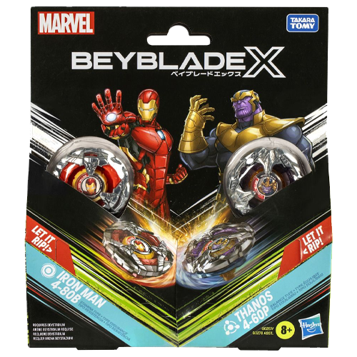 Beyblade X - Marvel Iron Man vs Thanos