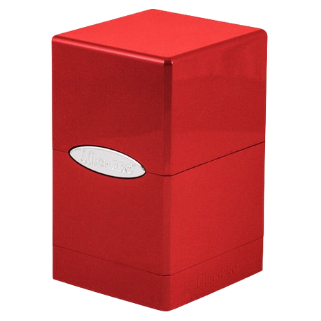 Ultra Pro - Hi-Gloss Fire Satin Tower Deck Box