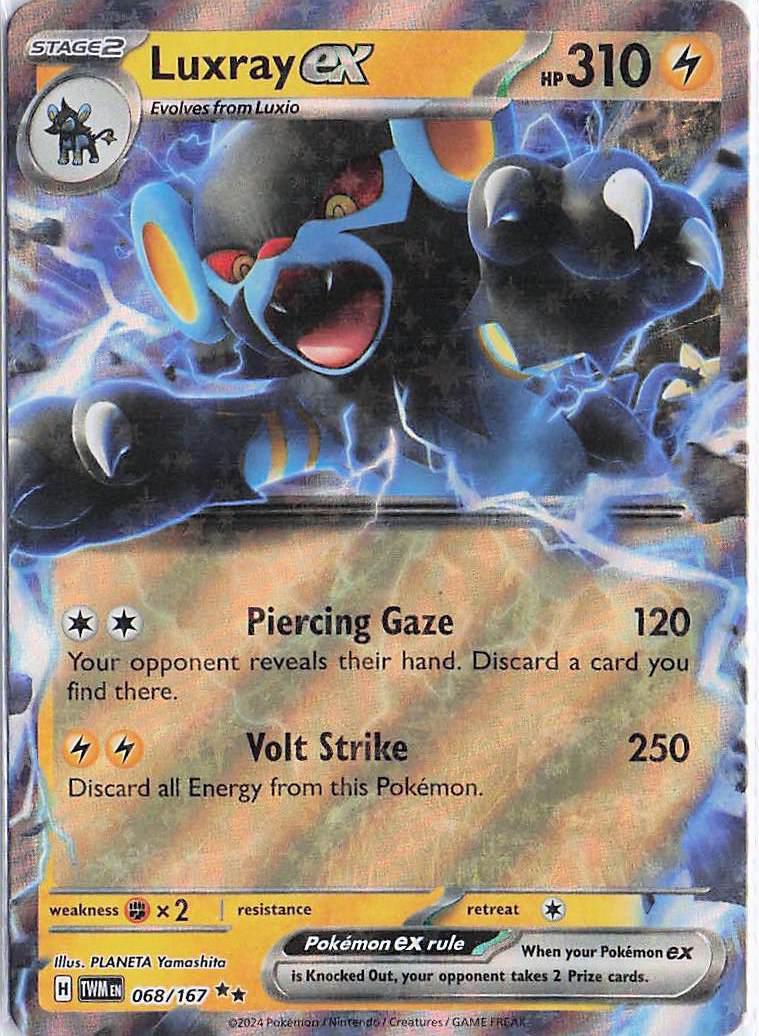 Luxray ex 068/167