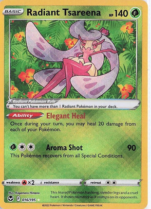 Radiant Tsareena 016/195