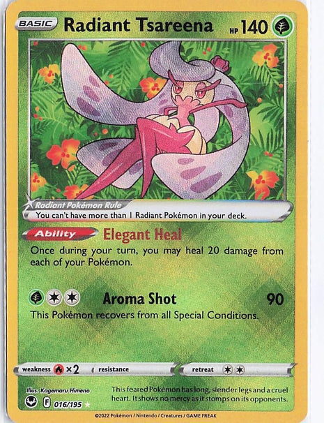 Radiant Tsareena 016/195