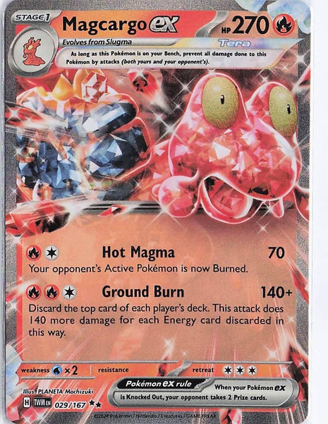Magcargo ex 029/167