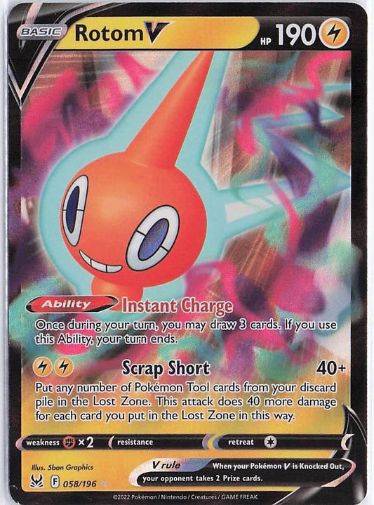 Rotom V 058/196