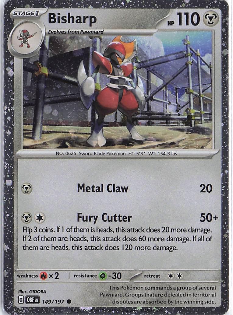 Bisharp 149/197 (Cosmic Holo)