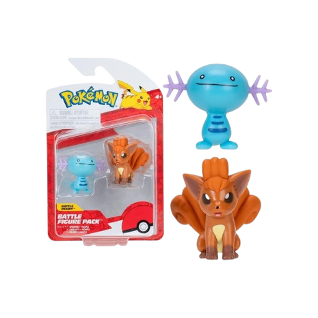 Pokemon - Wooper & Vulpix Battle Figure