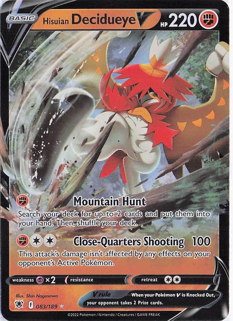 Hisuian Decidueye V 083/189