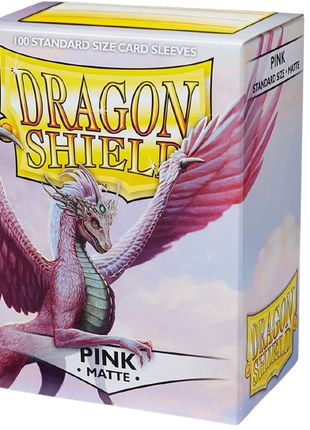 Dragon Shield - Matte Pink Sleeves (100)