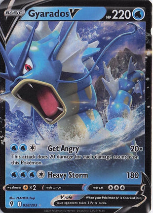 Gyarados V 028/203