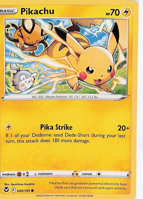 Pikachu 049/195