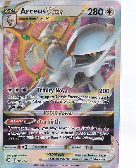 Arceus VSTAR 123/172