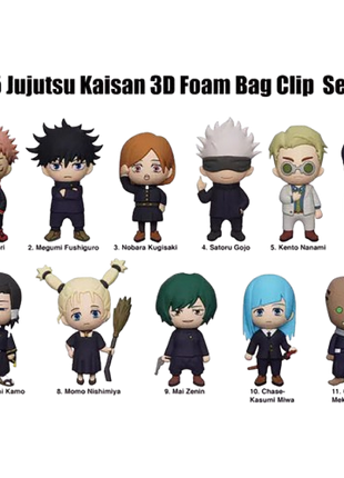Jujutsu Kaisen - Series 4: 3D Character Bag Clip Blind Bag