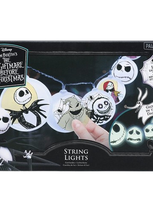 Nightmare Before Christmas - String Lights With Stickers