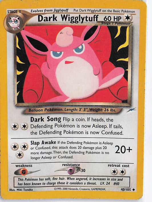 Dark Wigglytuff 40/105