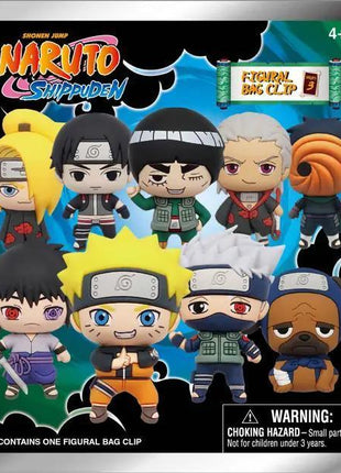 Naruto Shippuden - Series 3: 3D Character Bag Clip Blind Bag