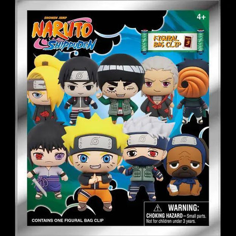 Naruto Shippuden - Series 3: 3D Character Bag Clip Blind Bag