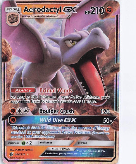 Aerodactyl GX 106/236