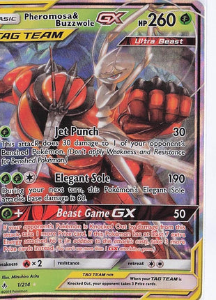 Pheromosa & Buzzwole GX 1/214