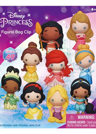Disney - Disney Princess: Series 49 3D Character Bag Clip Blind Bag