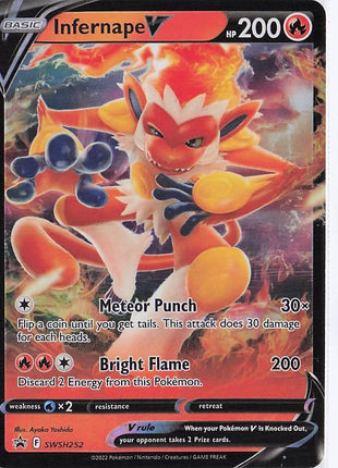 Infernape V SWSH252