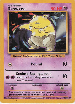 Drowzee 49/102