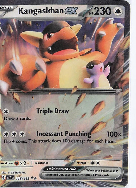 Kangaskhan ex 115/165