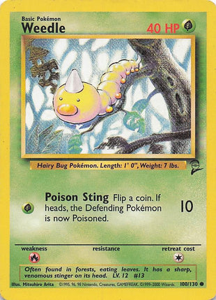 Weedle 100/130