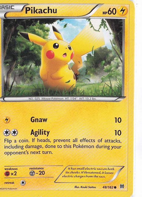 Pikachu 48/162