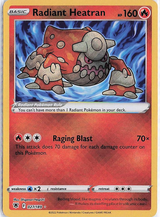 Radiant Heatran 027/189