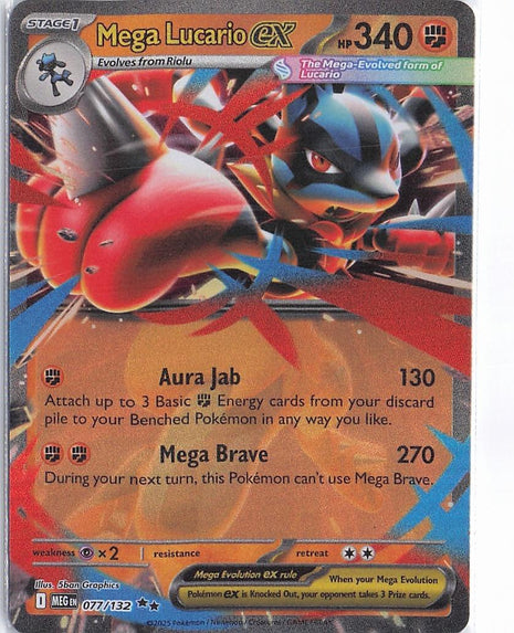Mega Lucario ex 077/132