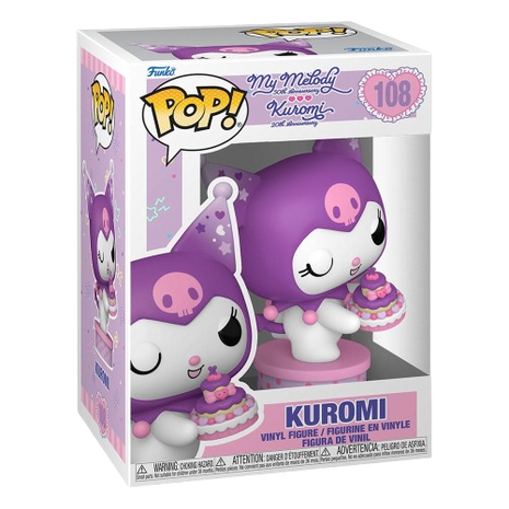 My Melody Kuromi - Kuromi with Cake #108 Funko Pop!
