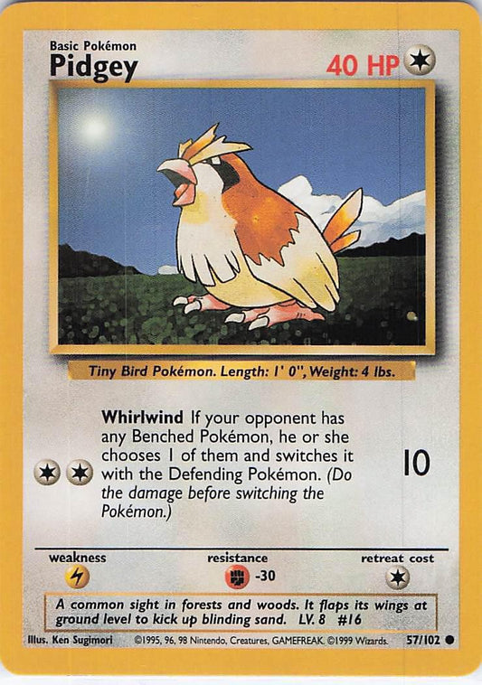 Pidgey 57/102