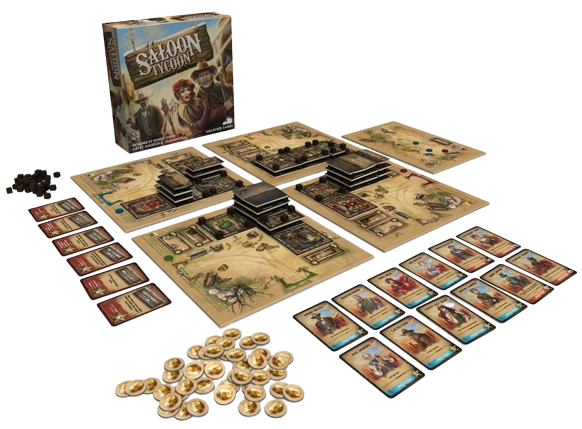 Saloon Tycoon Board Game