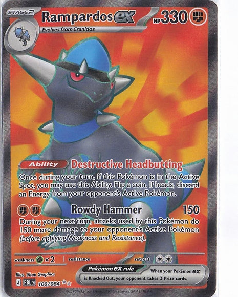 Rampardos ex 100/084