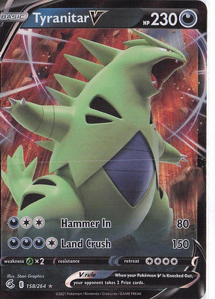Tyranitar V 158/264