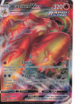 Blaziken VMAX 021/198