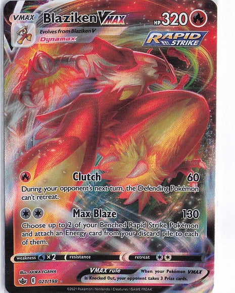 Blaziken VMAX 021/198