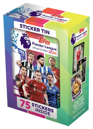 Topps - Premier League 2026 Official Stickers Tin