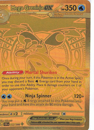 Mega Greninja ex 122/086
