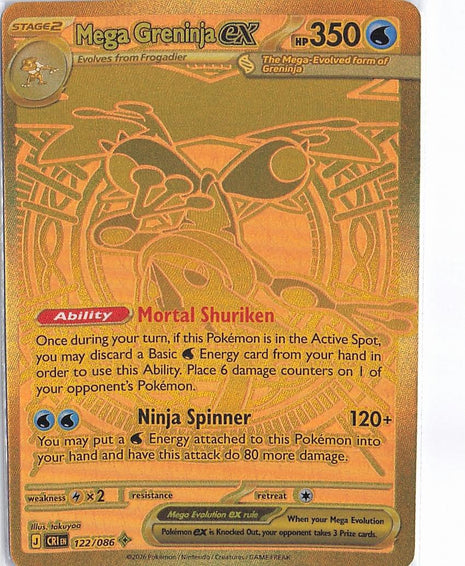 Mega Greninja ex 122/086