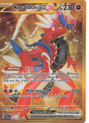 Koraidon ex 254/198
