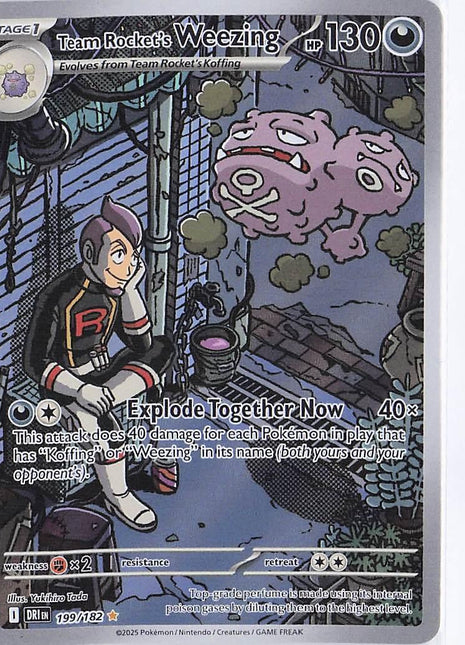 Team Rocket’s Weezing 199/182