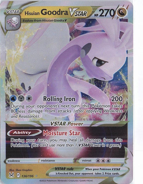 Hisuian Goodra VSTAR 136/196