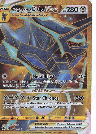 Origin Forme Dialga VSTAR 210/189