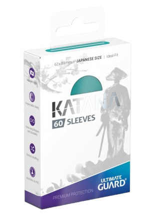 Ultimate Guard - Turquoise Japanese Katana Sleeves (60)