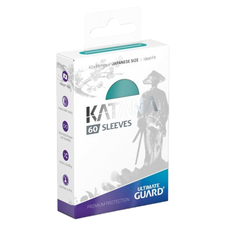 Ultimate Guard - Turquoise Japanese Katana Sleeves (60)