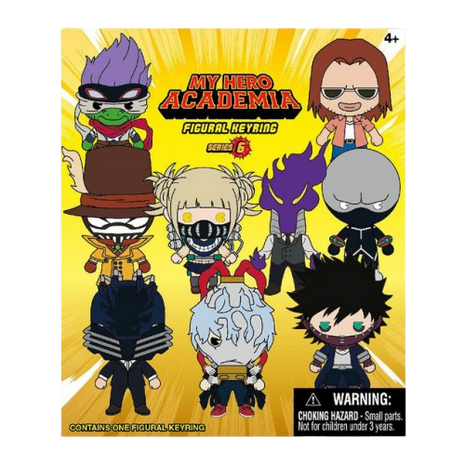 My Hero Academia - Series 6: 3D Character Bag Clip Blind Bag
