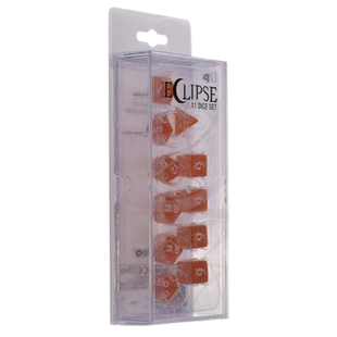 Ultra Pro - Eclipse: Pumpkin Orange 11 Dice Set