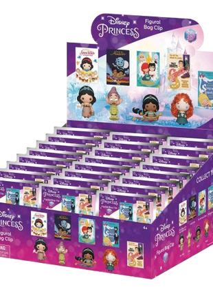 Disney - Disney Princess: Series 37 3D Character Bag Clip Blind Bag