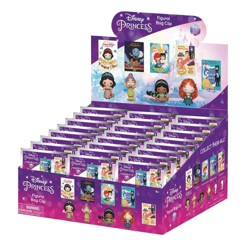 Disney - Disney Princess: Series 37 3D Character Bag Clip Blind Bag